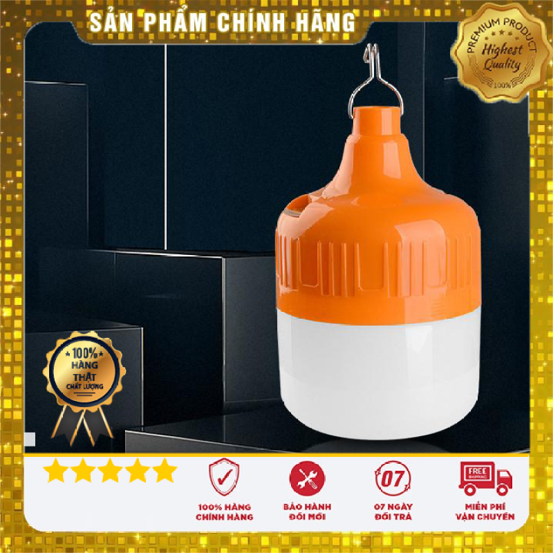 BÓNG ĐÈN LED SẠC TICH ĐIỆN 40W – 50W, Bóng đèn LED sạc tích điện 50w, bóng đèn tích điện, đèn sạc, bóng đèn thông minh