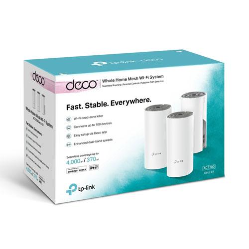 [HCM]Hệ thống Wi-Fi Mesh Cho Gia Đình AC1200 DECO E4 3 PACK