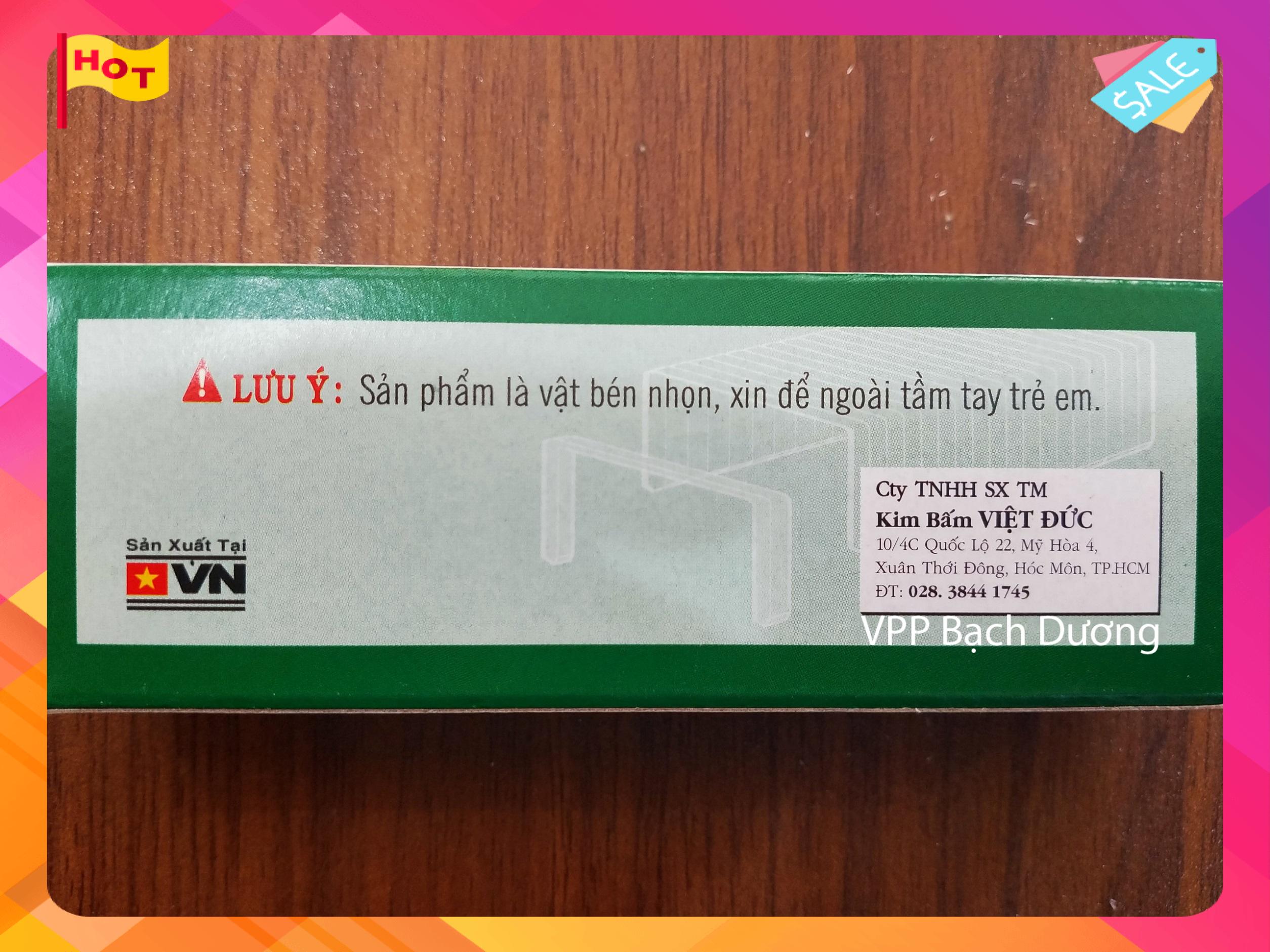 Kim bấm 26/6 Việt Đức - hộp/5000 kim