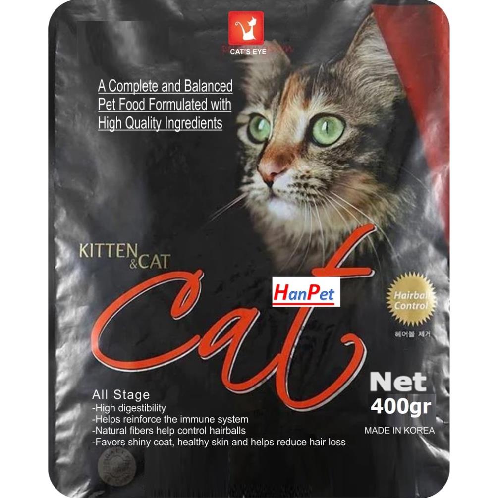 (CATEYE-400gr) thức ăn mèo Cat eye cho mèo mọi lứa tuổi