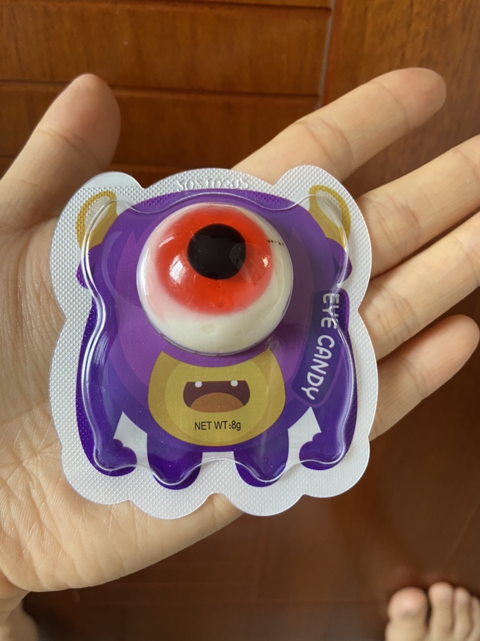 [Hộp 30 cái] Kẹo dẻo con mắt Eye Candy Funny Castle HongKong
