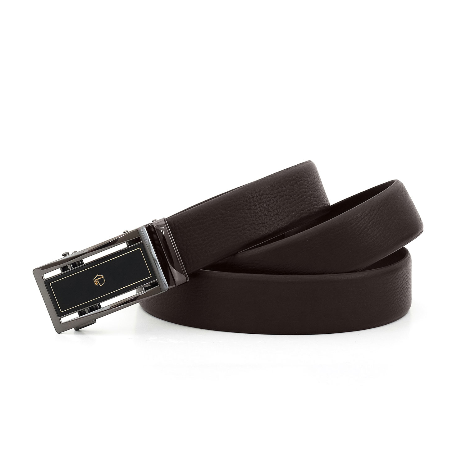 Thắt lưng da bò khoá tự động MIT4-18 | Anh Tho Leather
