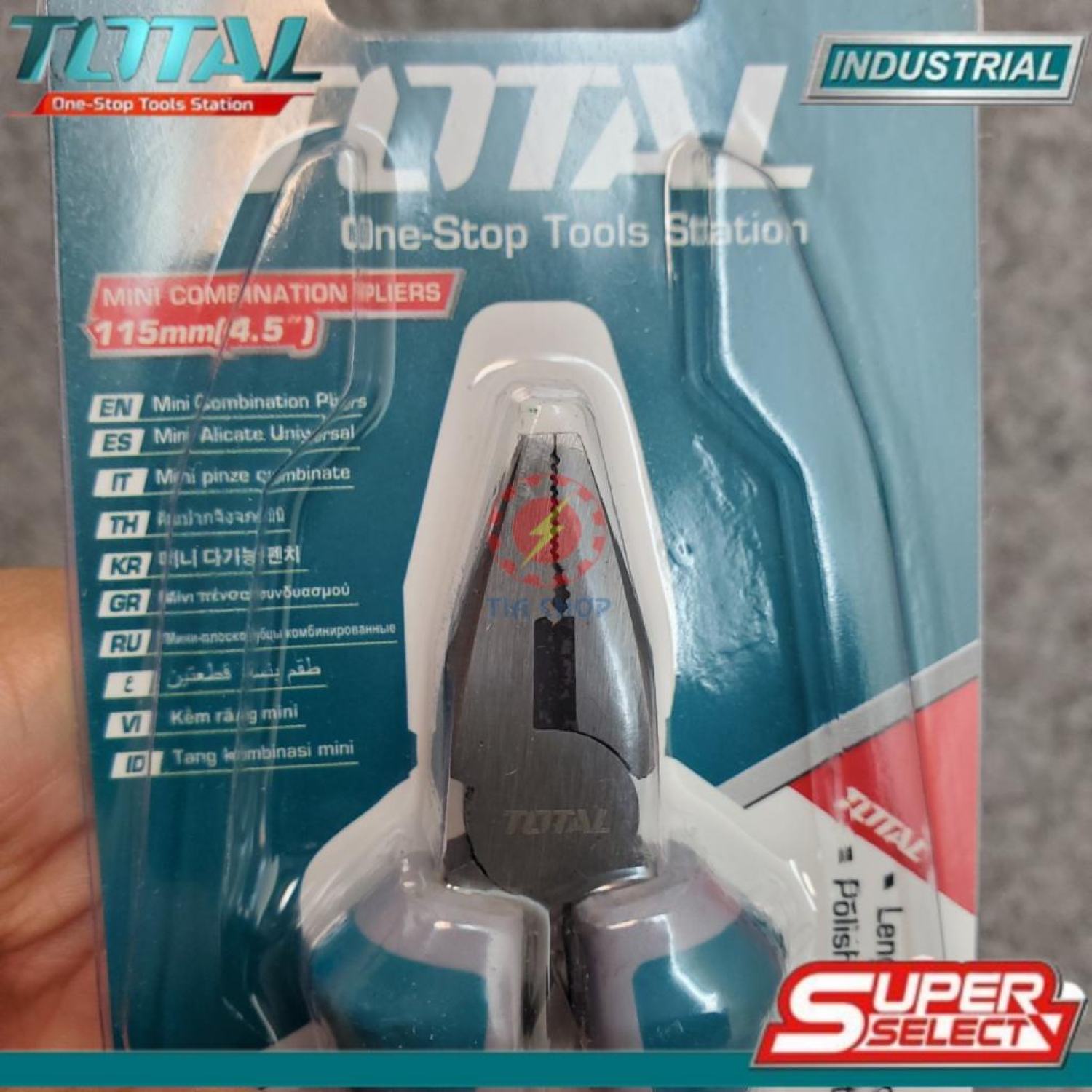 KỀM RĂNG MINI 4.5 INCH 115MM TOTAL THTMN156