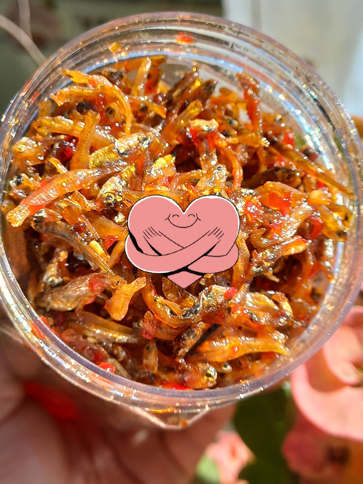 cá cơm rim chua ngọt