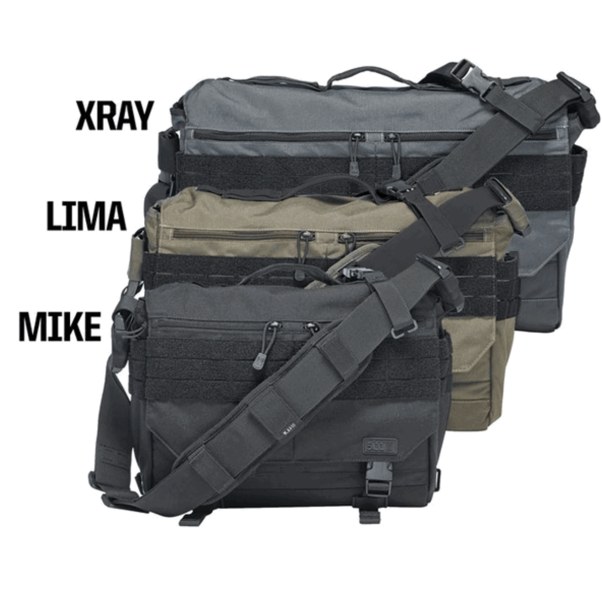 Cặp Đeo Chéo 5.11 TACTICAL RUSH DELIVERY MIKE 6L Chiến Thuật Quân Đội Kháng Nước Chống Bụi Dày Dặn