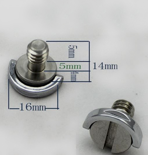 Ốc cho Plate chân máy ảnh chuẩn 1/4