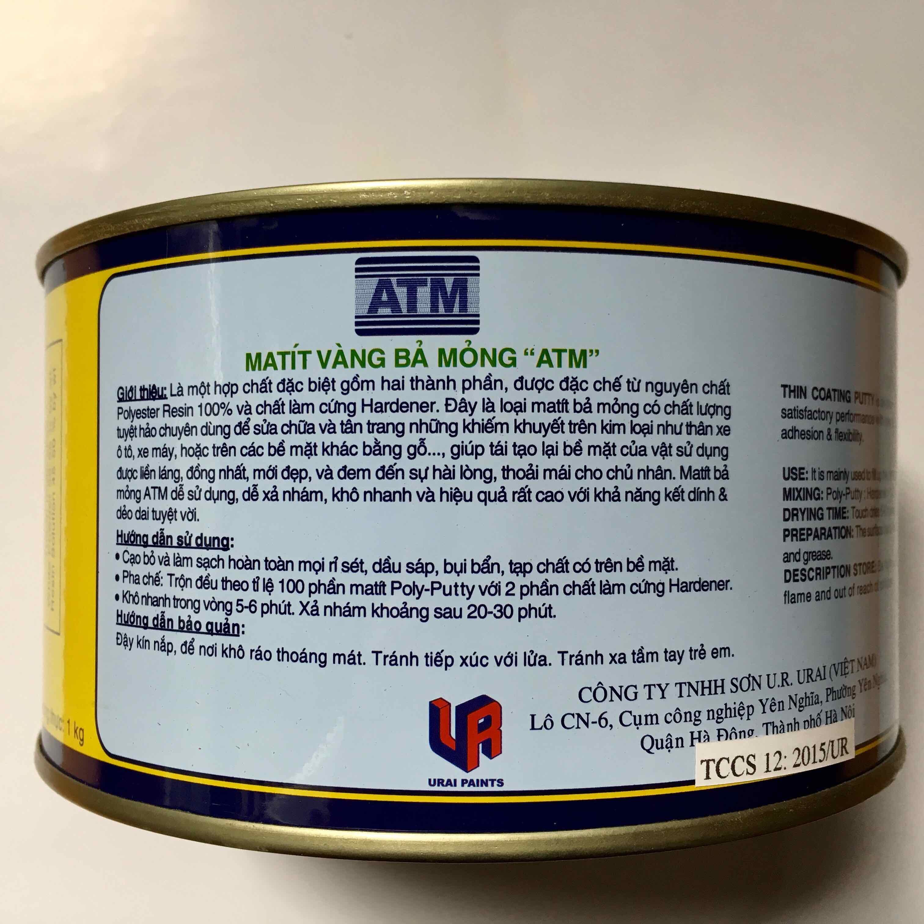 Bả matit ATM 1kg