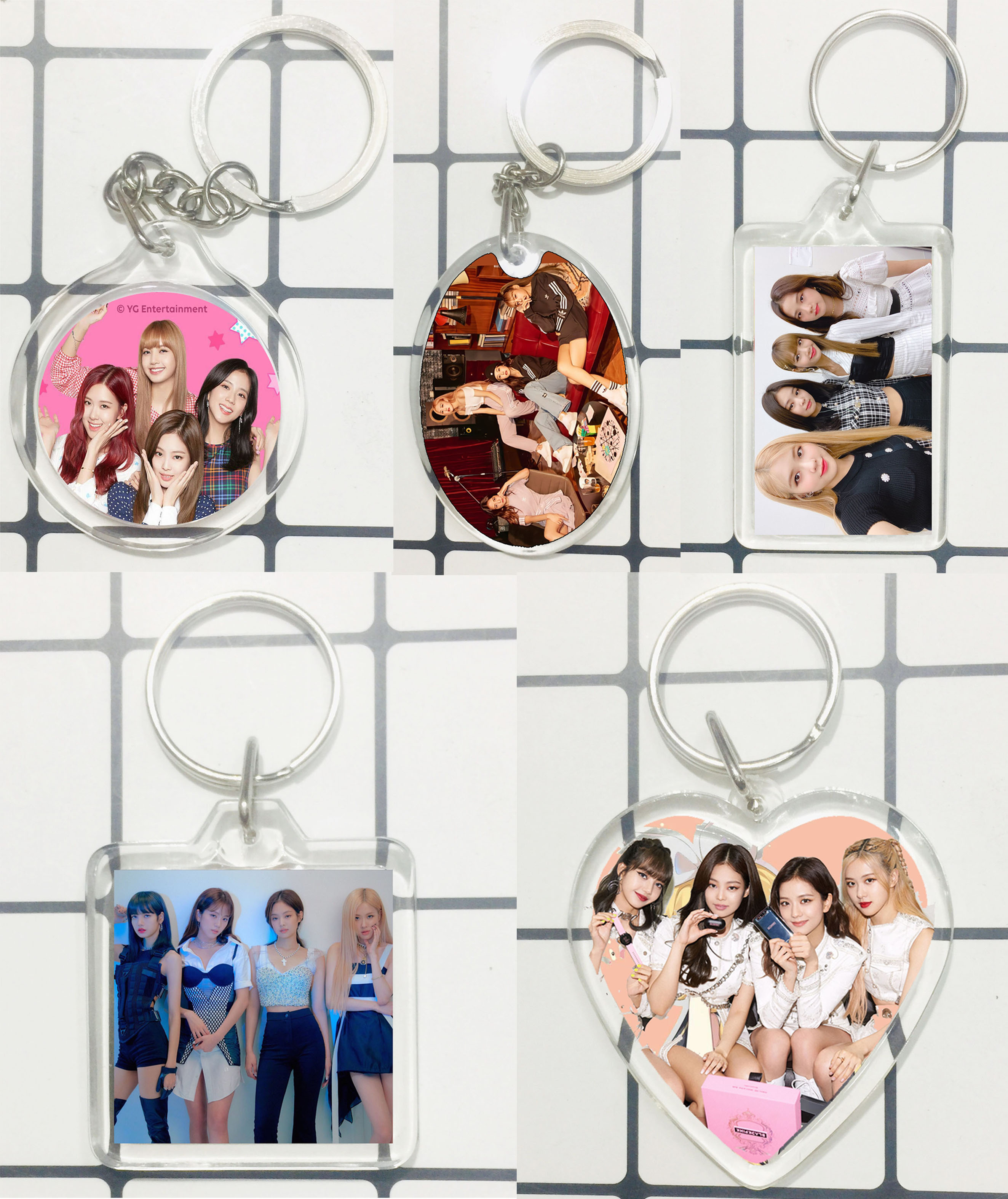 Móc khoá trong BLACKPINK + thành viên set 2 móc