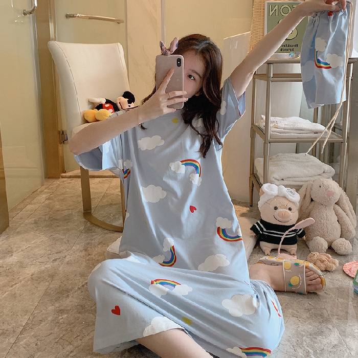 Váy Bầu Mặc Nhà Váy Ngủ Bầu Vn51