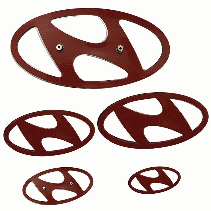 Logo xe ô tô Hyundai 130*65MM