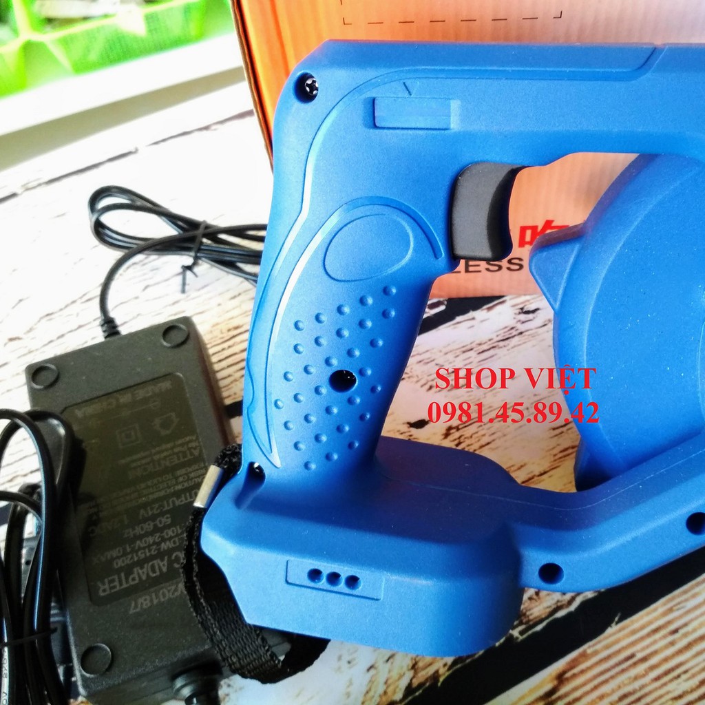 SV Máy thổi bụi dùng pin 18V - 21V (dùng chung pin Makita)