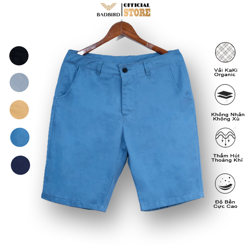[NEW] Quần Short Kaki nam basic đến từ thương hiêu Việt BADBIRD