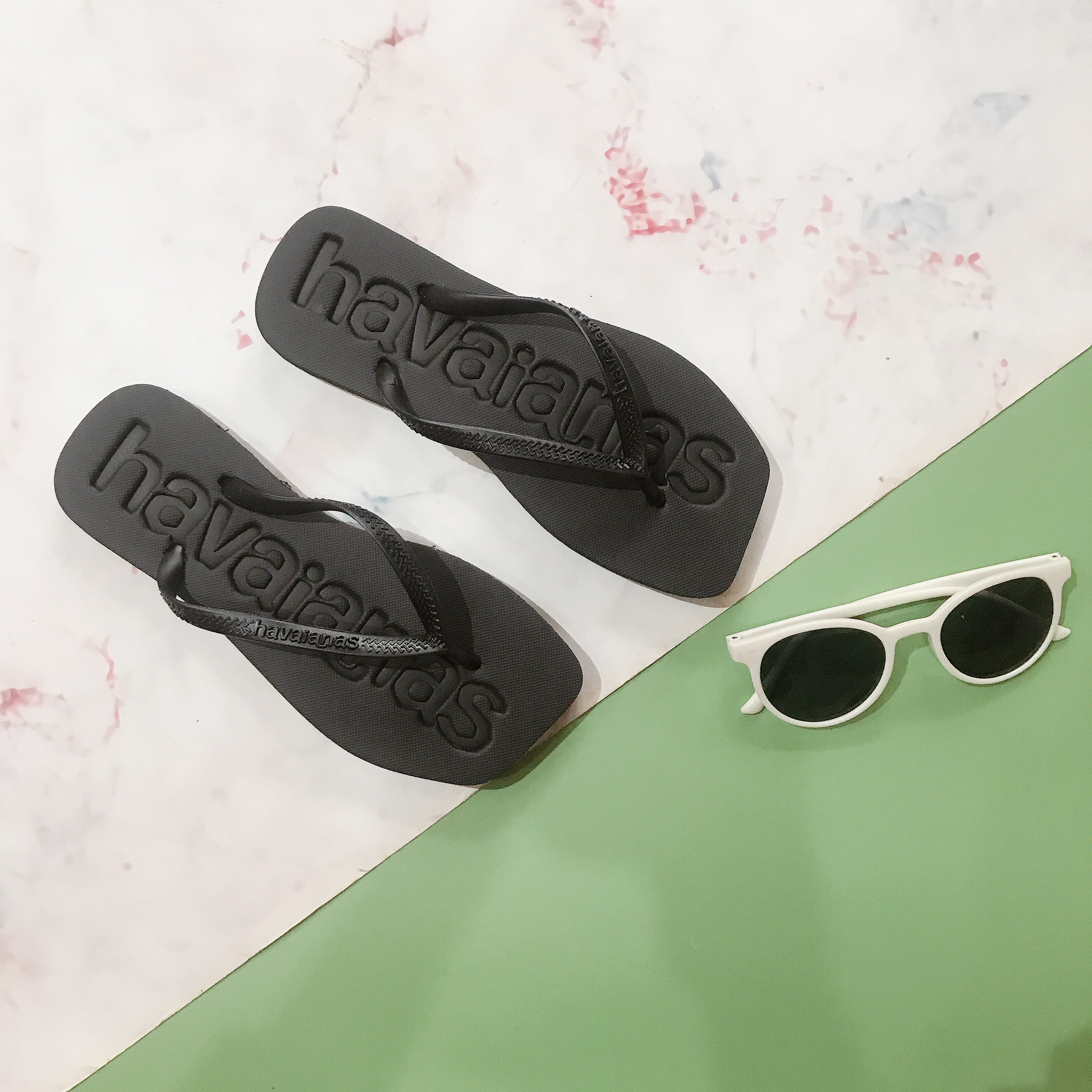 Dép tông nữ đi biển Havaiannas chuẩn Thái Lan - dép kẹp dép xỏ ngón đi biển êm nhẹ chống trơn trượt