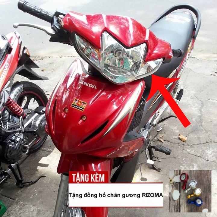 [QUÀ QUÀ QUÀ - TẶNG CHIẾC ĐỒNG HỒ CHÂN GƯƠNG] Đầu đèn pha xe WAVE S110, RSX bóng tròn siêu sáng - G422