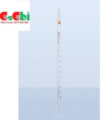 Pipet thủy tinh thẳng 1ml - ống hút thẳng
