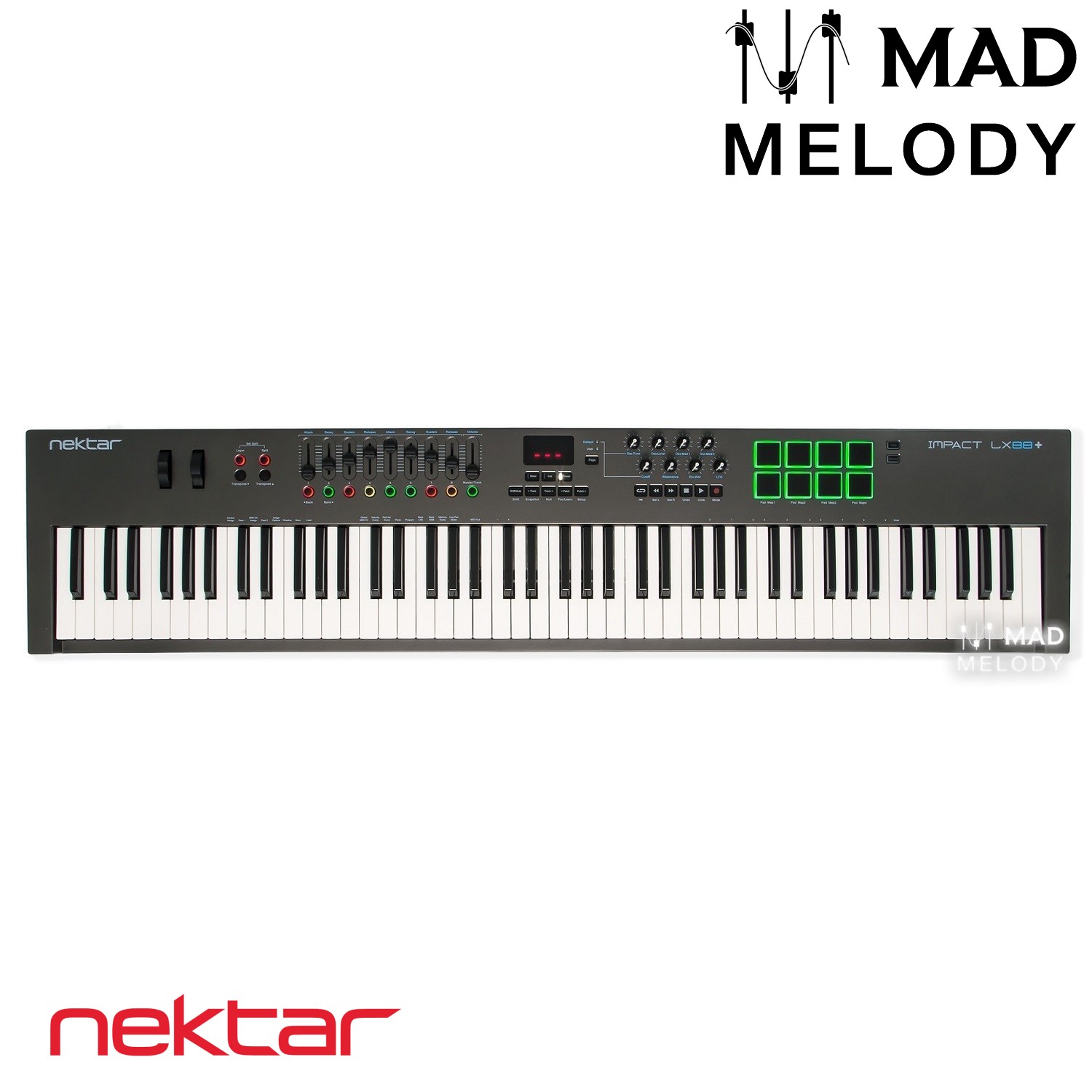 Nektar Impact LX88+ Keyboard Controller (đàn soạn nhạc 88 phím Brand New)