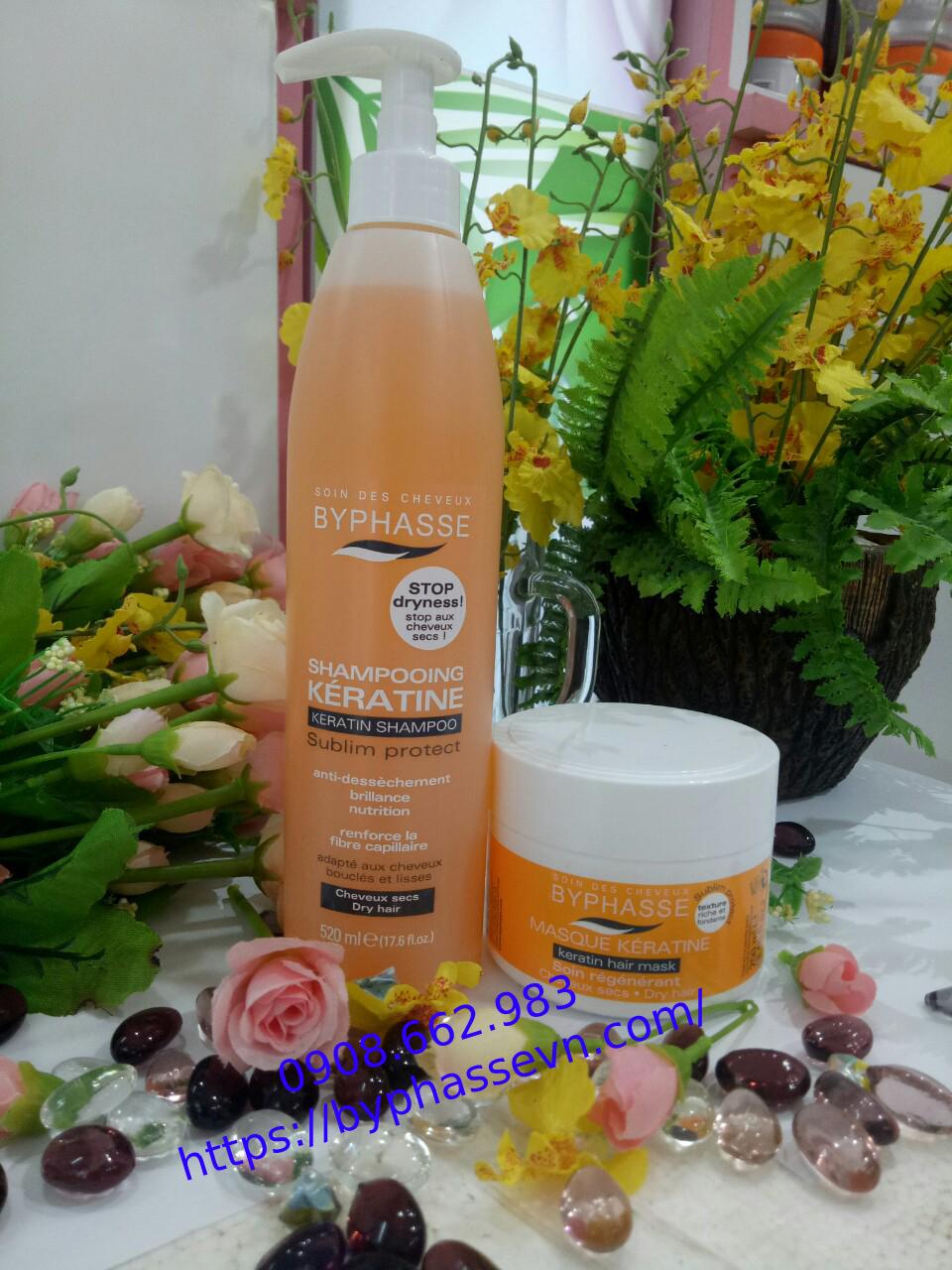 Kem Ủ Tóc Byphasse 250ml – Dành cho tóc khô và hư tổn