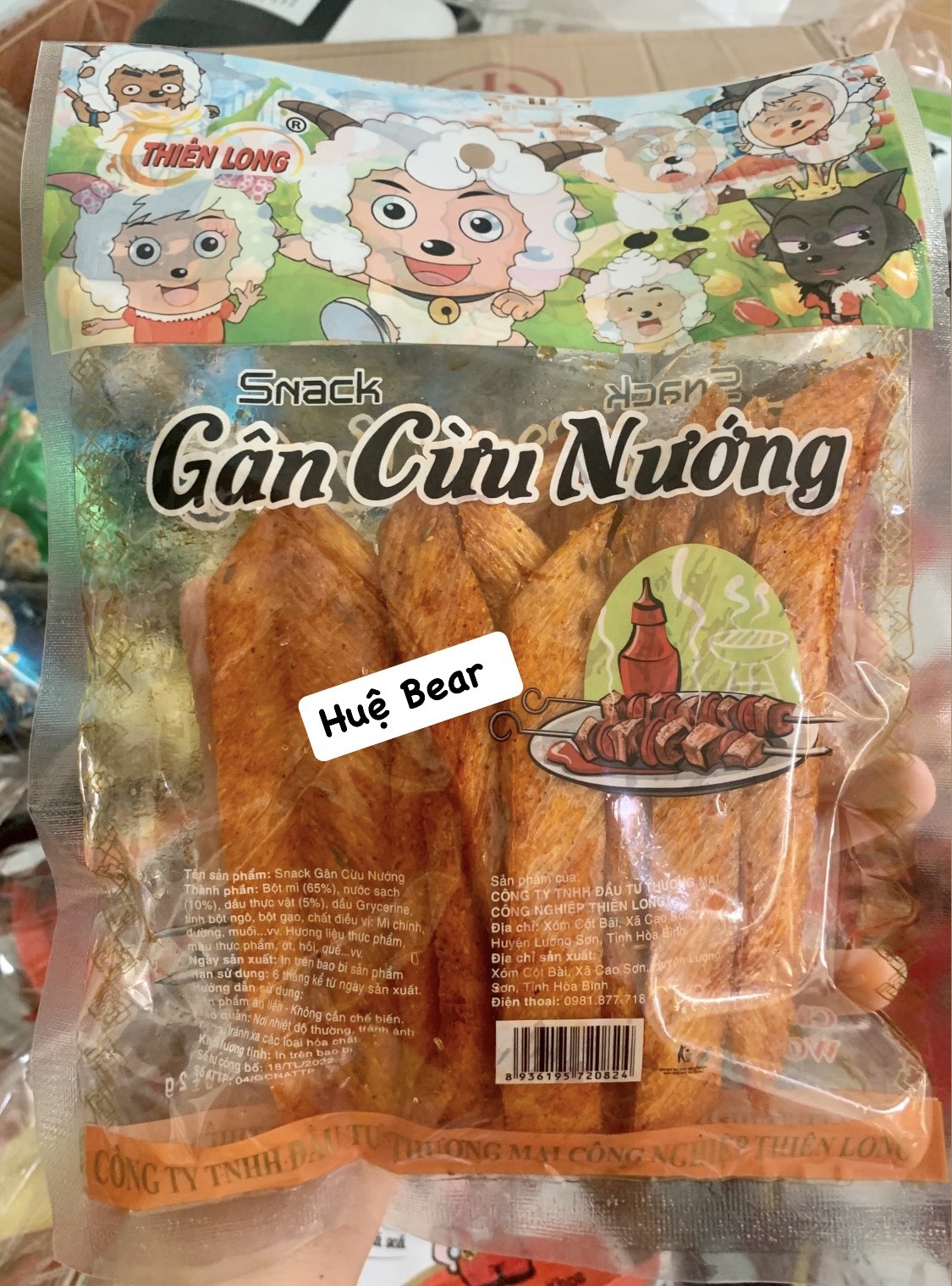 1Bịch gân cừu nướng dai dai