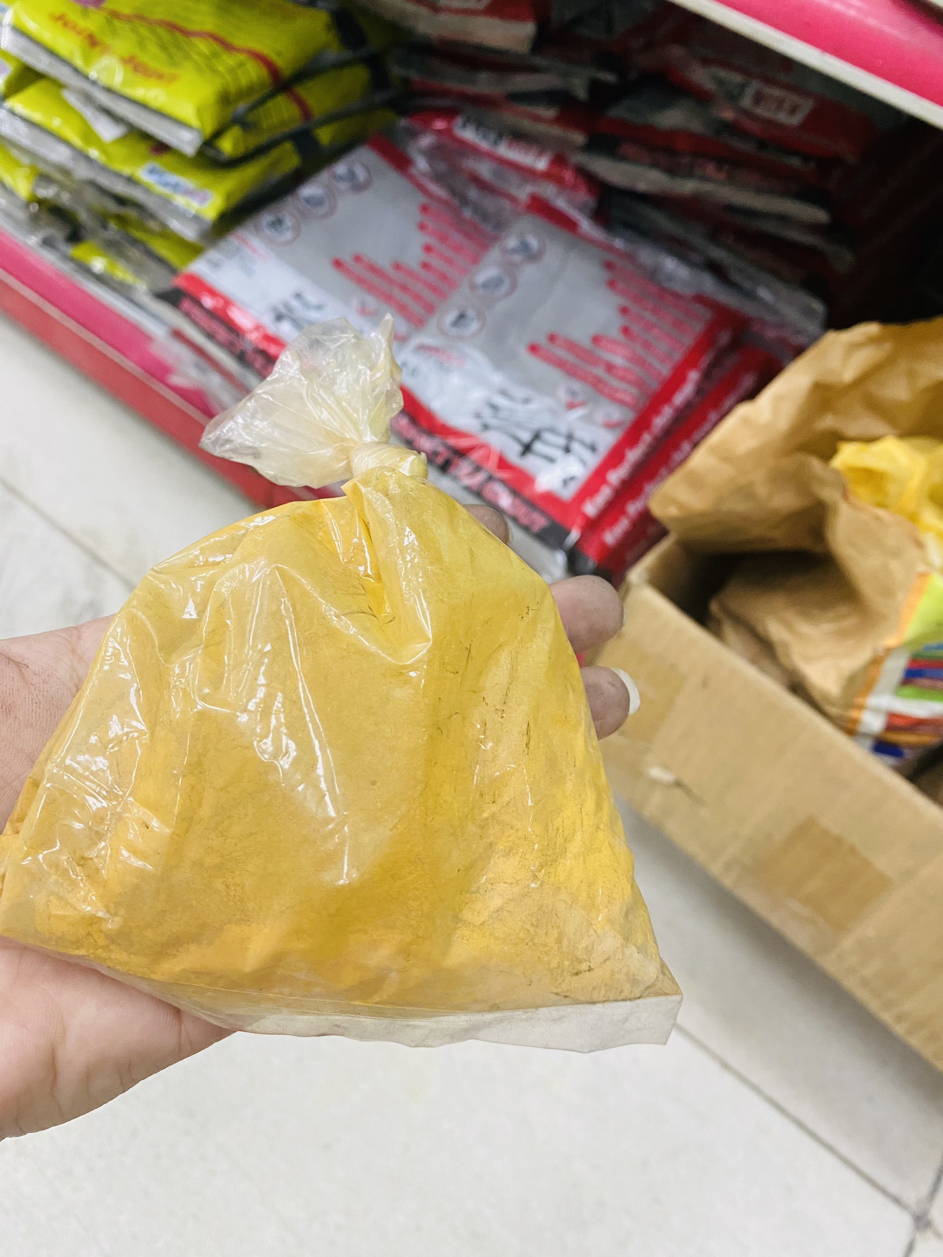 BỘT PHA KEO (MÀU ĐEN/ĐỎ/VÀNG)