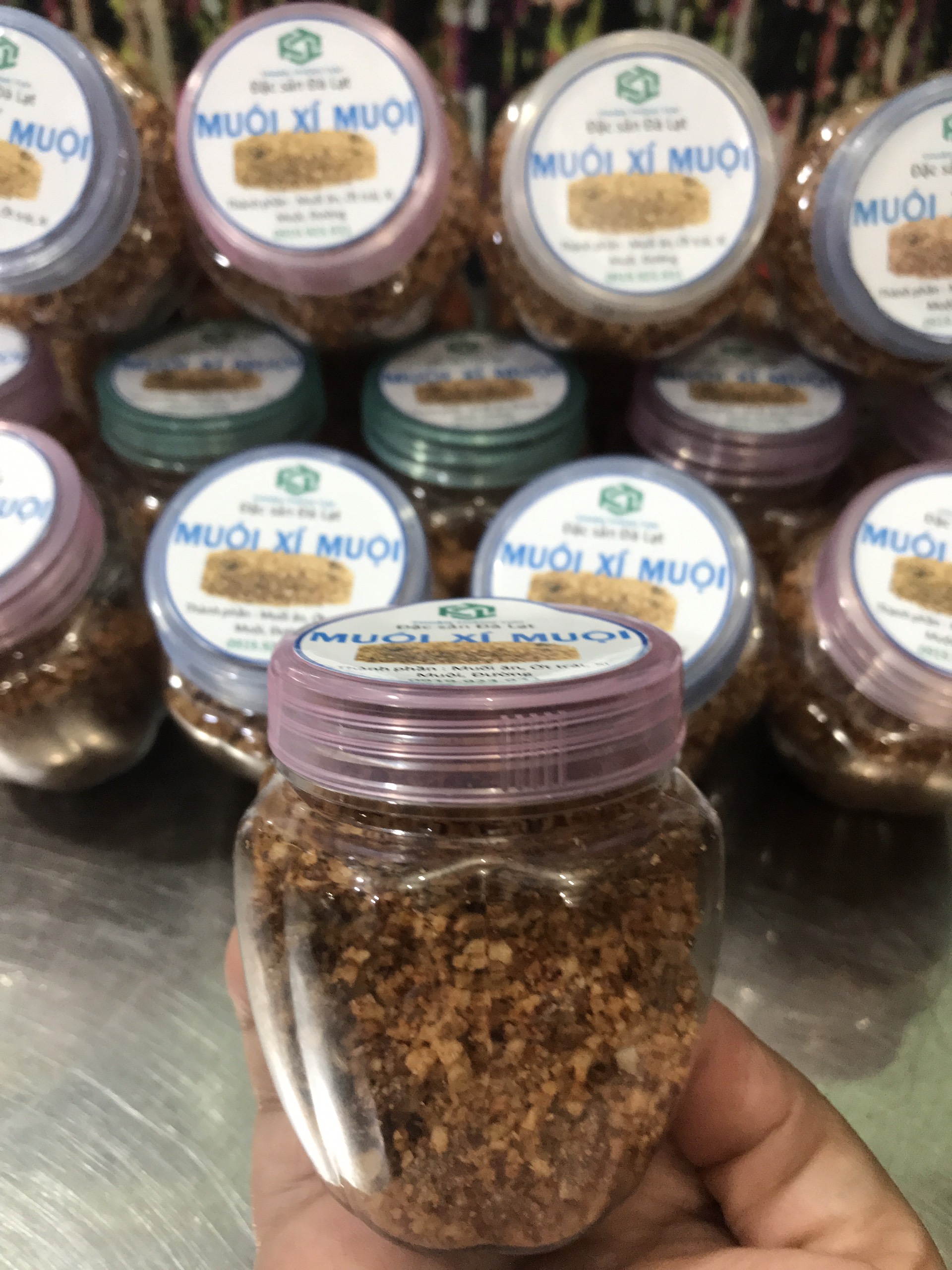 MUỐI XÍ MUỘI đặc sản Đà Lạt hủ 100gram 30.000đ