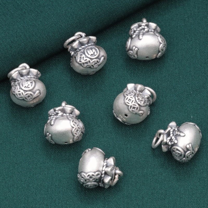 [S925] Charm bạc túi tiền - MH112