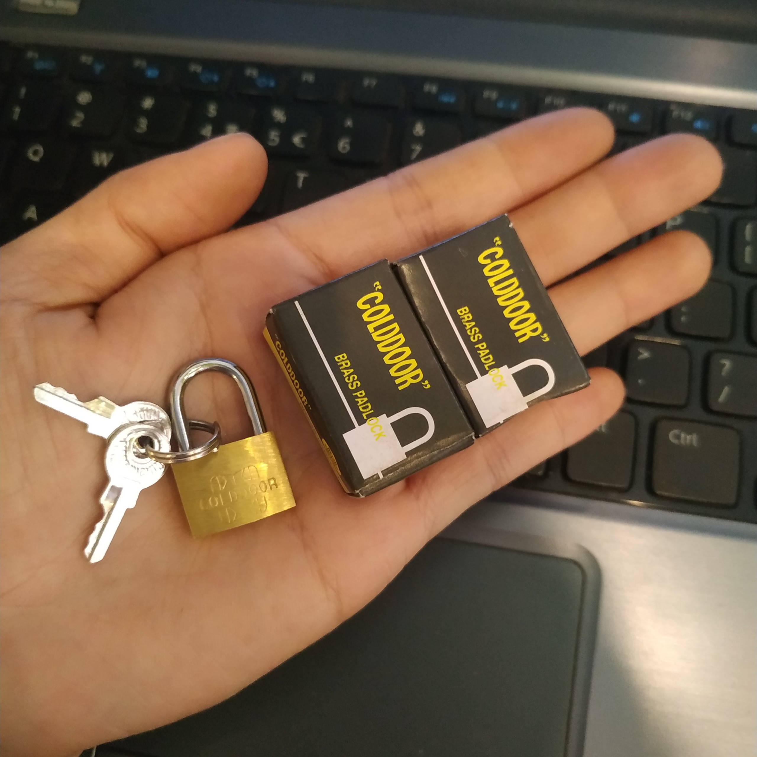Ổ khóa mini - ổ khóa vali, túi xách COLDDOOR