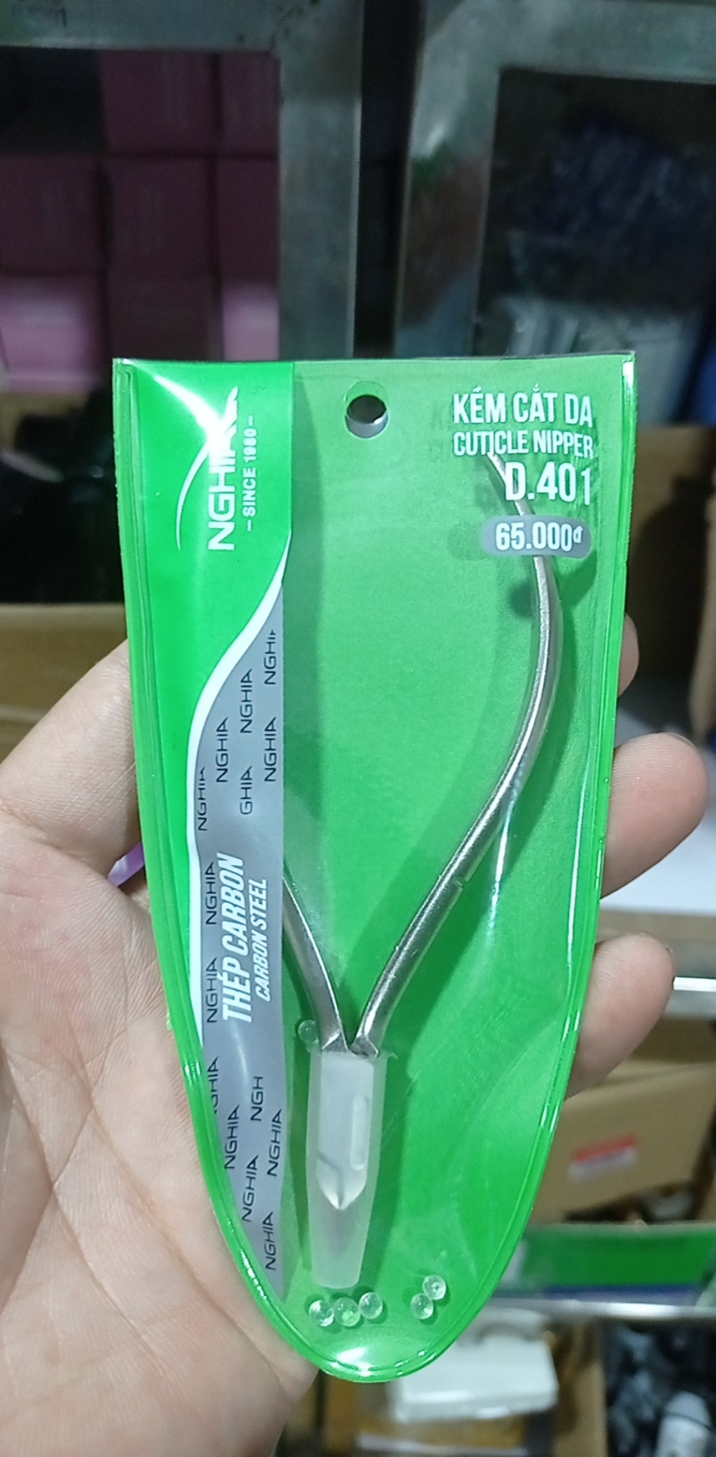 Kìm cắt da nghĩa d401