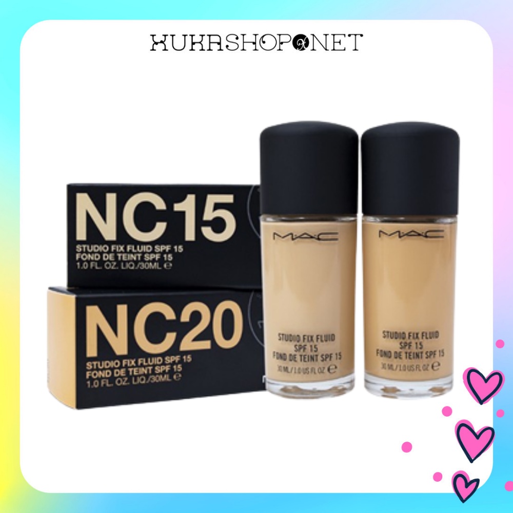 Kem Nền Kiềm Dầu MAC Studio Fix Fluid Foundation SPF15 30ml