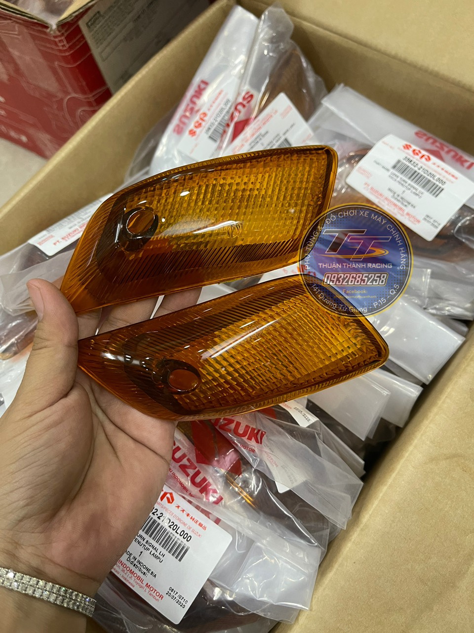 Chụp xinhan trước Satria 2000 zin - ST2K