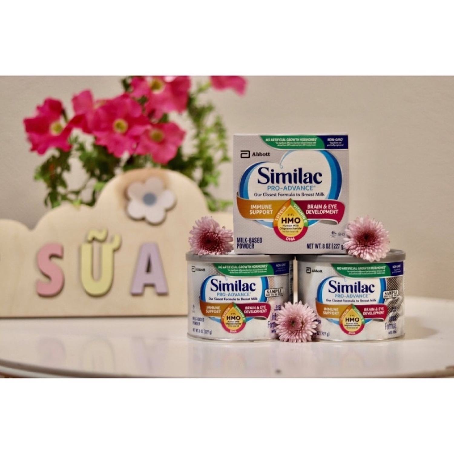 Sữa Similac Pro Advance HMO hộp mini 198g (hàng Mỹ có bill đi air).