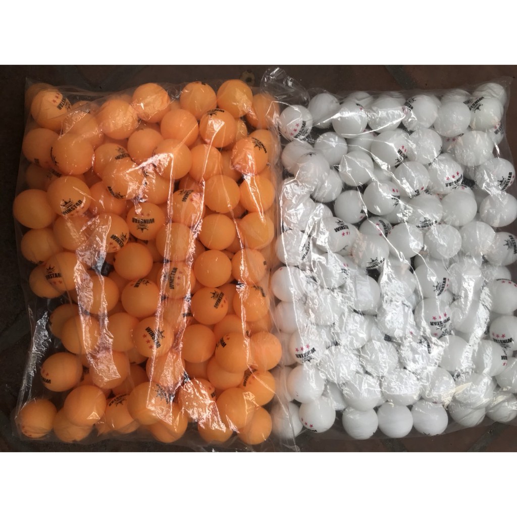 Combo 50 quả bóng bàn tập luyện Winstar (2 màu trắng và vàng) hàng chính hãng hàng cam kết đúng mô tả đa dạng mẫu mã sản phẩm màu sắc kích cỡ chất lượng đảm bảo