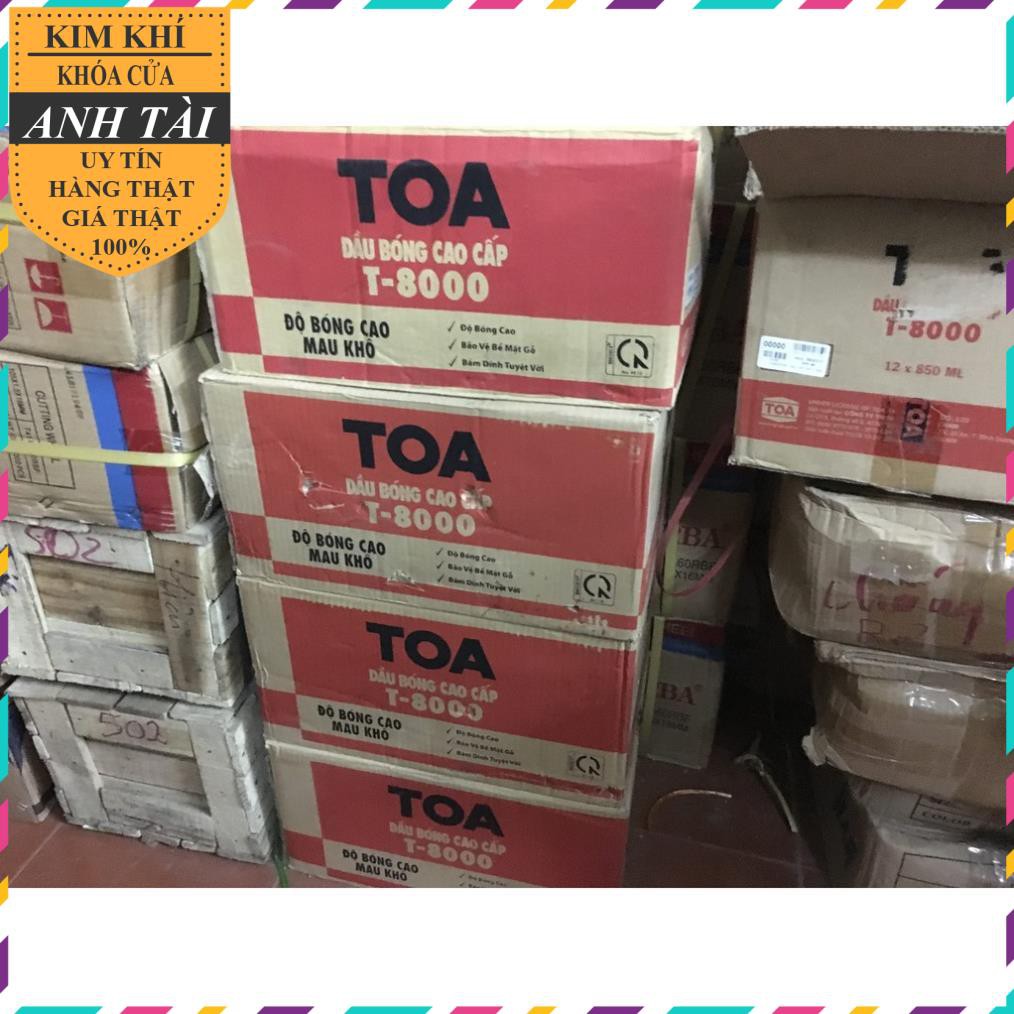 Dầu bóng TOA cao cấp T-8000 850ml