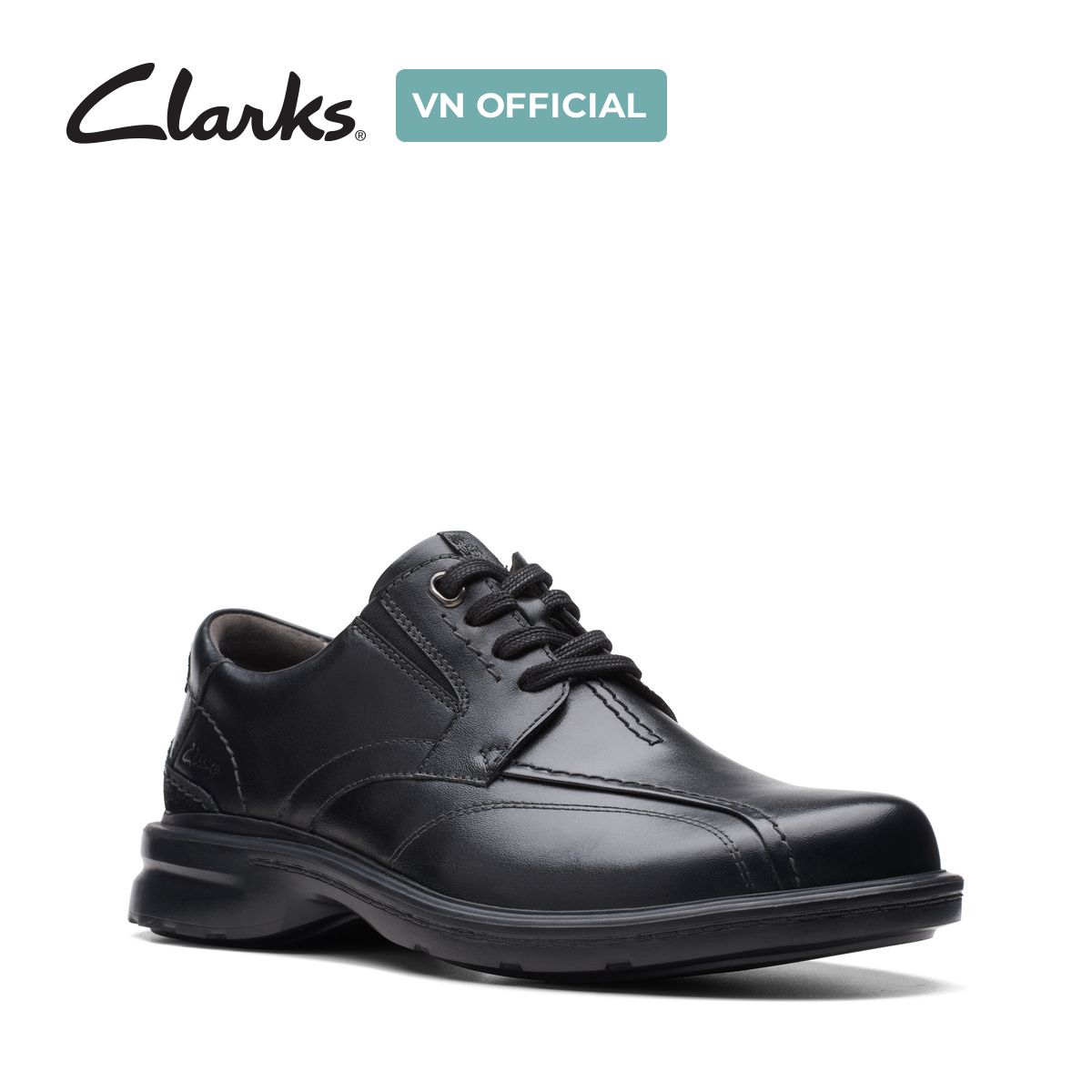 Giày Buộc Dây Da Nam Clarks - Gessler Lace