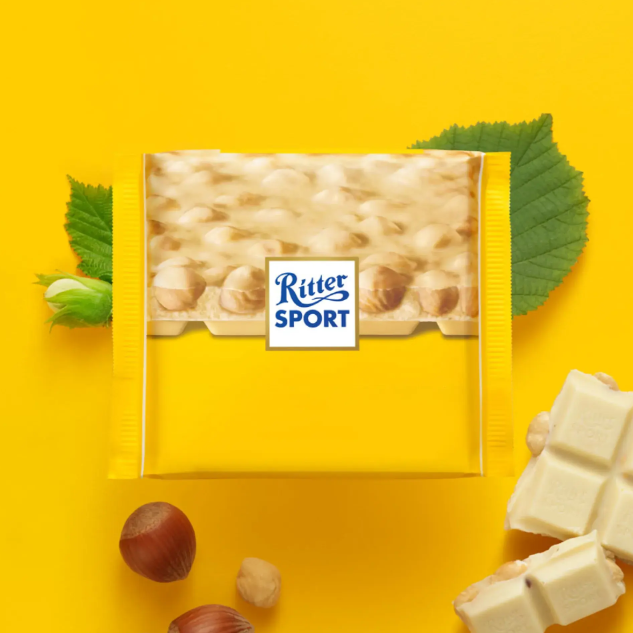 Socola sữa hạnh nhân RITTER nhập khẩu từ nước Đức, 100g