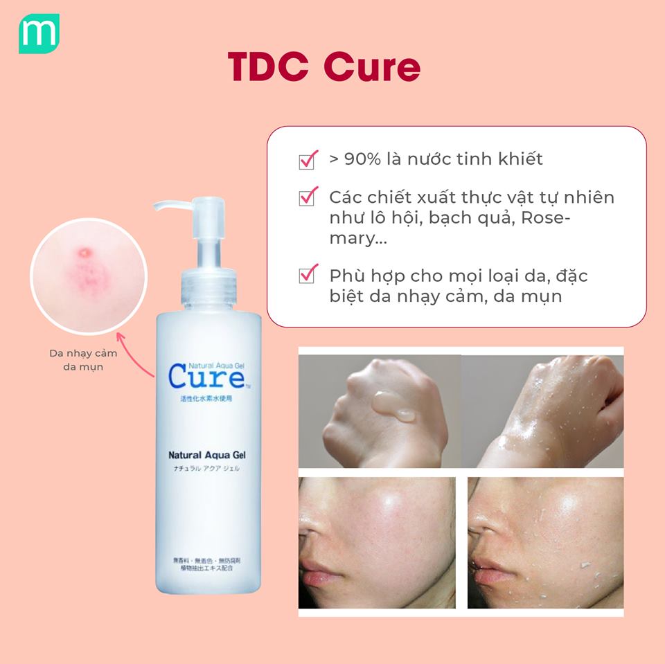 Tẩy Da Chết Cure Natural Aqua Gel