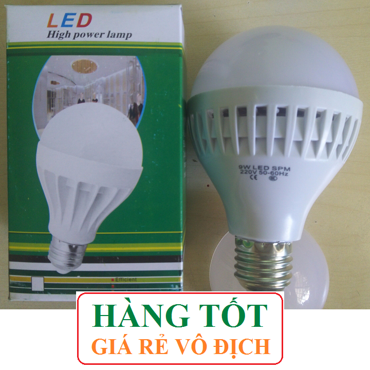Bóng LED tròn 9w