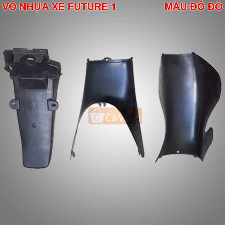 Dàn áo xe máy Future 1 màu đỏ đô