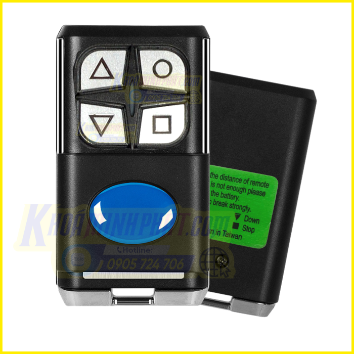 Chìa khoá remote cửa cuốn ch v6