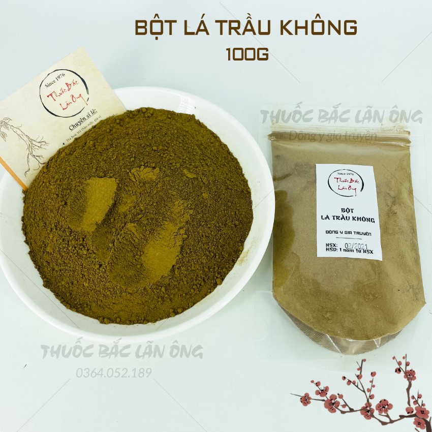 Bột lá trầu không nguyên chất 100g