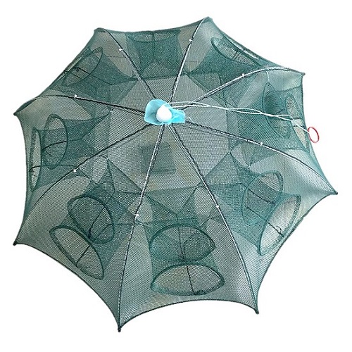Lưới bát quái bắt cá loại 8 lỗ
