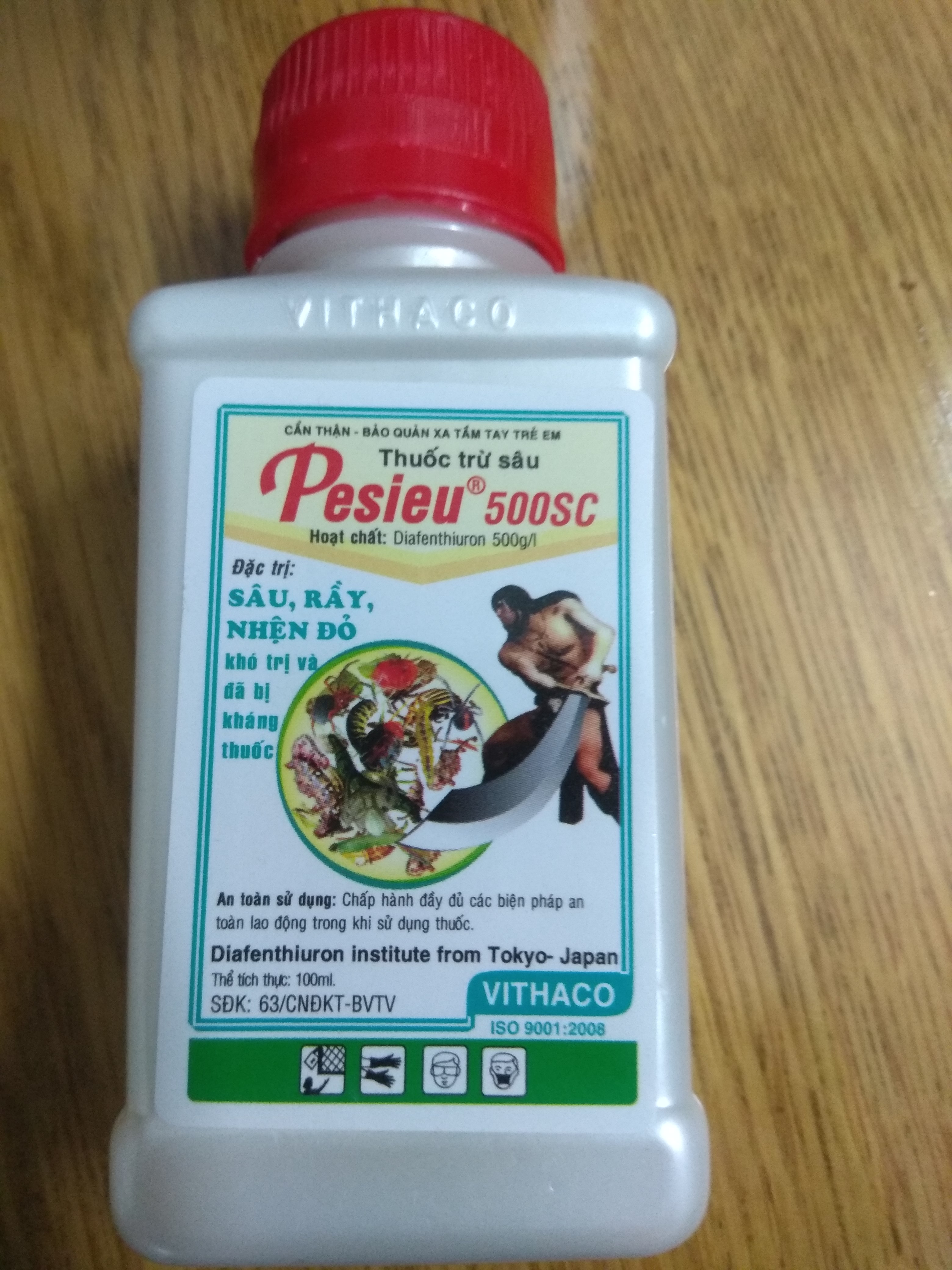 [HCM]PESIEU chuyên trừ sâu rầy nhện đỏ - Chai 100 ml