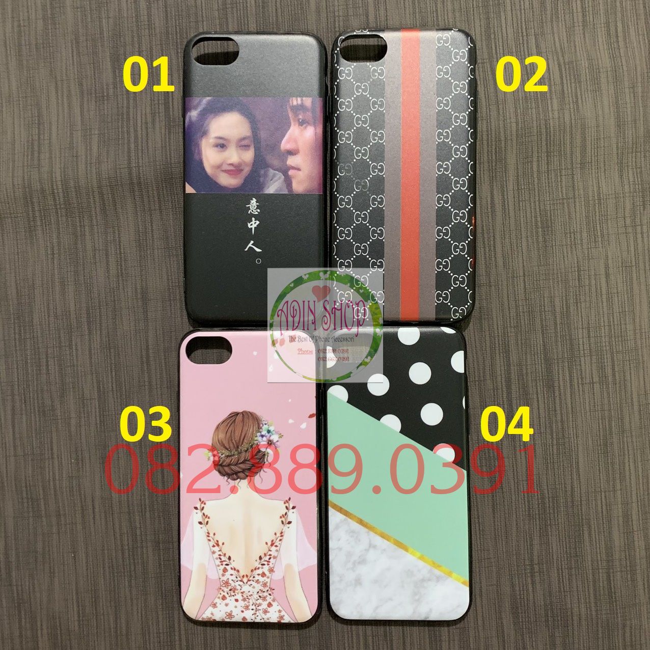 Ốp lưng iphone 7G in hình đẹp viền dẻo đen silicon