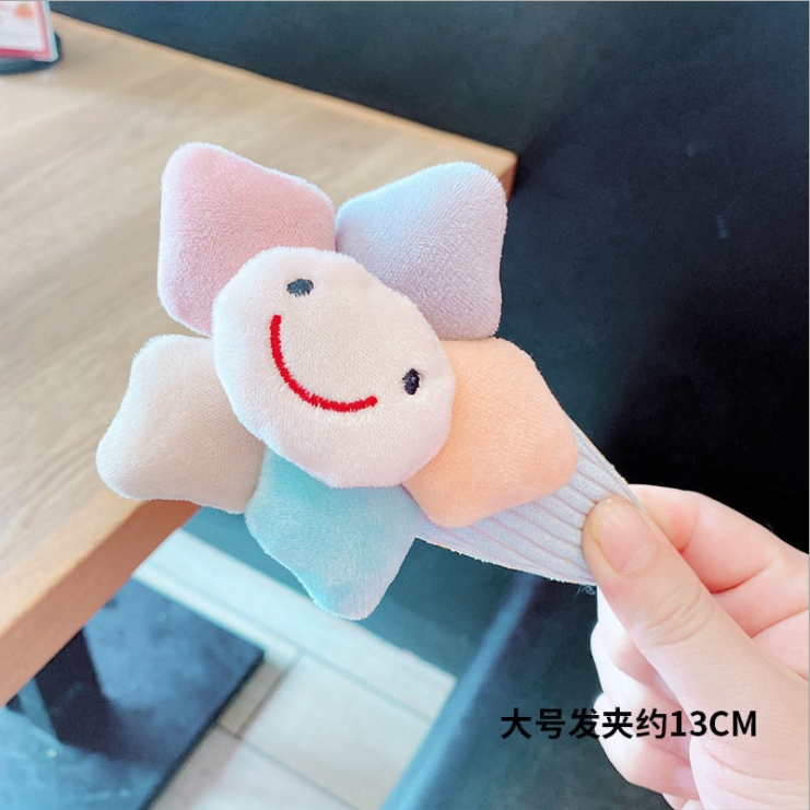 Kẹp tóc nữ gấu bông xinh xắn tiểu thư