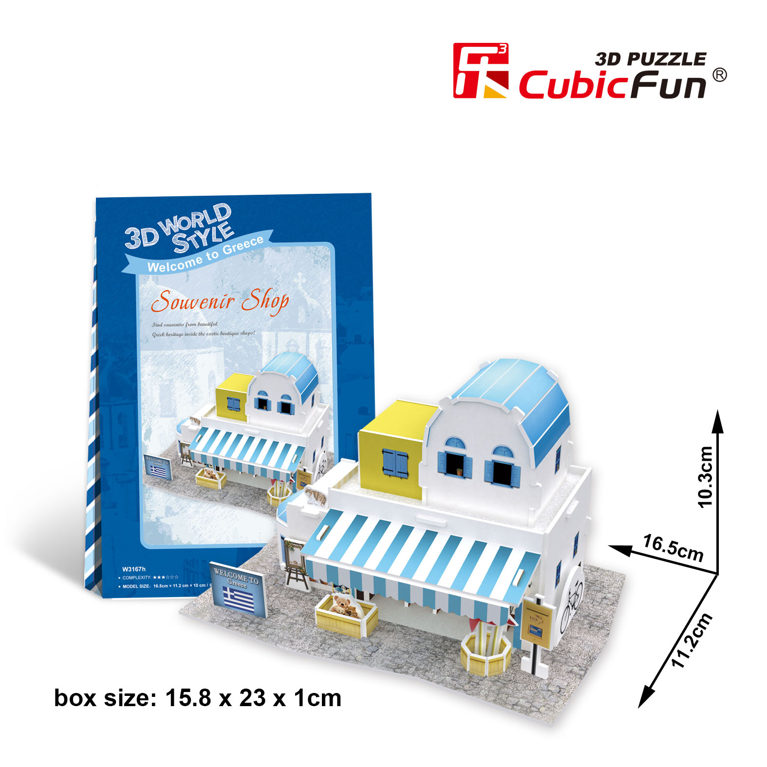Mô hình giấy 3D CubicFun - Greece Style