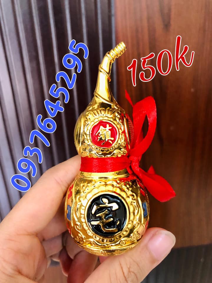 Bình hồ lô đúc đồng cao cấp 9cm