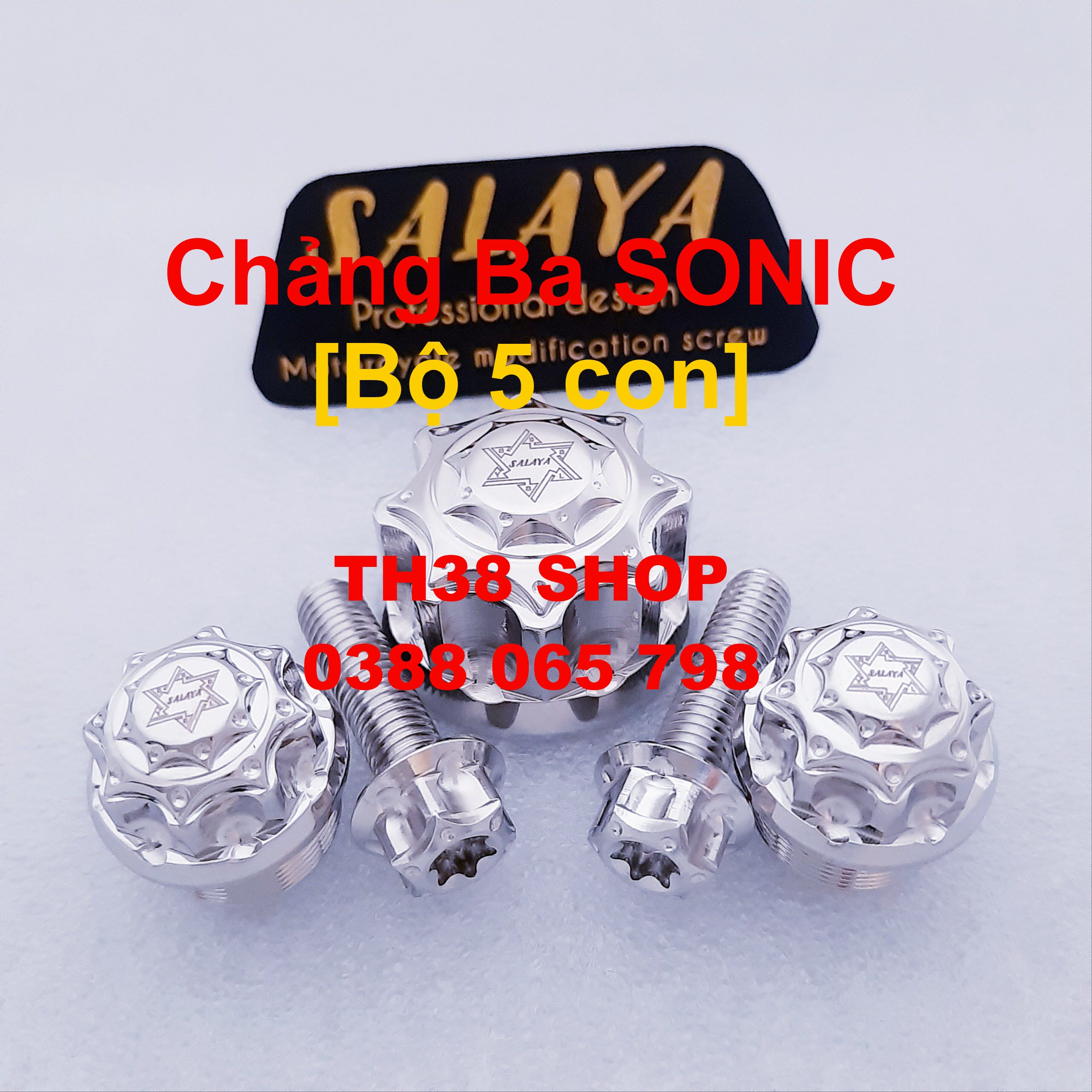 ốc chảng ba sonic salaya [bộ 5 con mẫu mới]