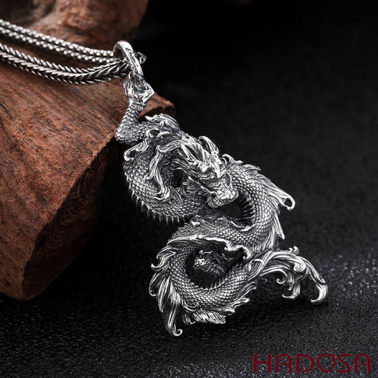 [Chính hãng] [Ảnh thật] [Có sẵn] [Có bảo hành] Mặt dây chuyền hình rồng đẹp