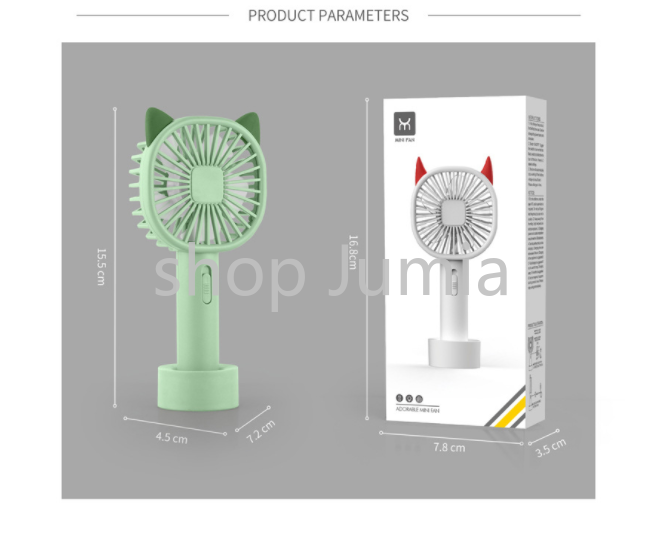 【SALE SỐC】Quạt Mini Quạt Cầm Tay Có Đèn Led Mini Fan Sạc Usb