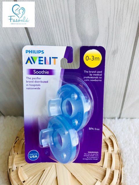 [HCM]Ty Giả Philips Avent Soothies 0-3M
