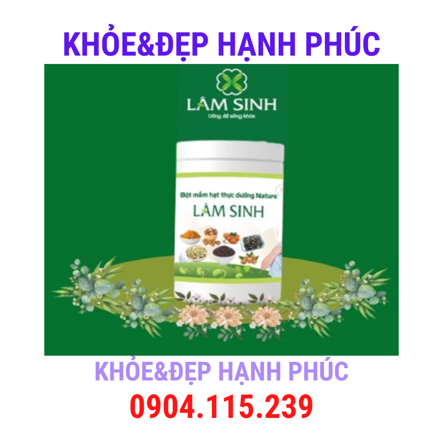 Bột Mầm Hạt Nature Lâm Sinh – 450g/hộp